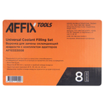 AFFIX (AF10333008) Воронка для замены охлаждающей жидкости, 8 предметов