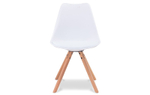 Стул PW072Y белый/бук