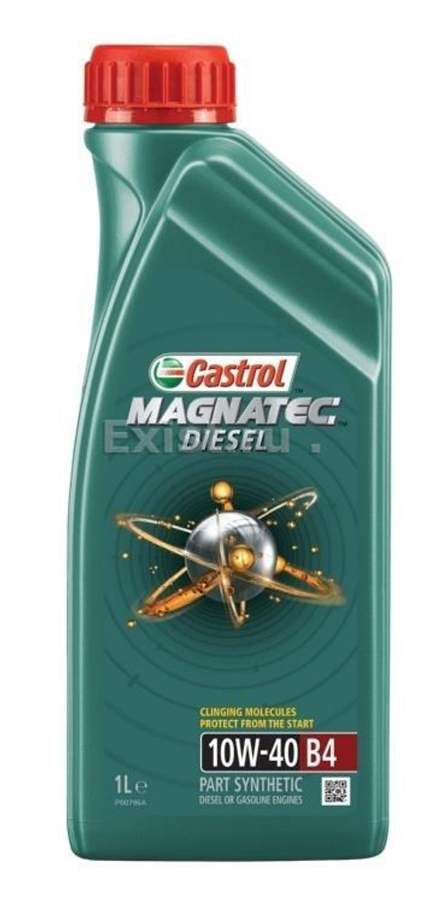 Масло моторное полусинтетическое Castrol Magnatec Diesel 10W40 "Magnatec Diesel B4 10W-40"   1 л