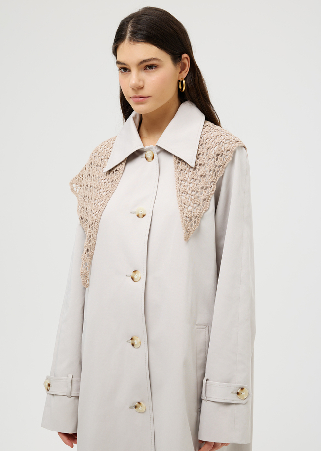 Косынка ажурная