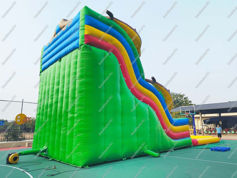 Водная горка с бассейном «Океан Приключений», 15×6×8 м