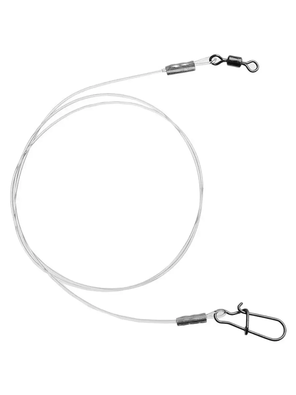 Поводок для рыбалки флюорокарбон 16,5кг-0,60мм/75см в уп 2шт