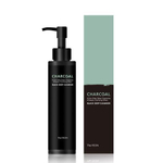 Пенка для умывания и гидрофильное масло в одном. С древесным углём TheYEON Charcoal black deep cleanser 150л