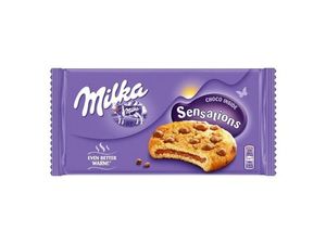 ПЕЧЕНЬЕ MILKA SENSATIONS CHOCO INSIDE 156ГР