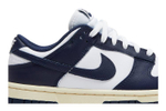 Кроссовки Nike Dunk Low "Midnight Navy And White" (Женская размерная сетка)