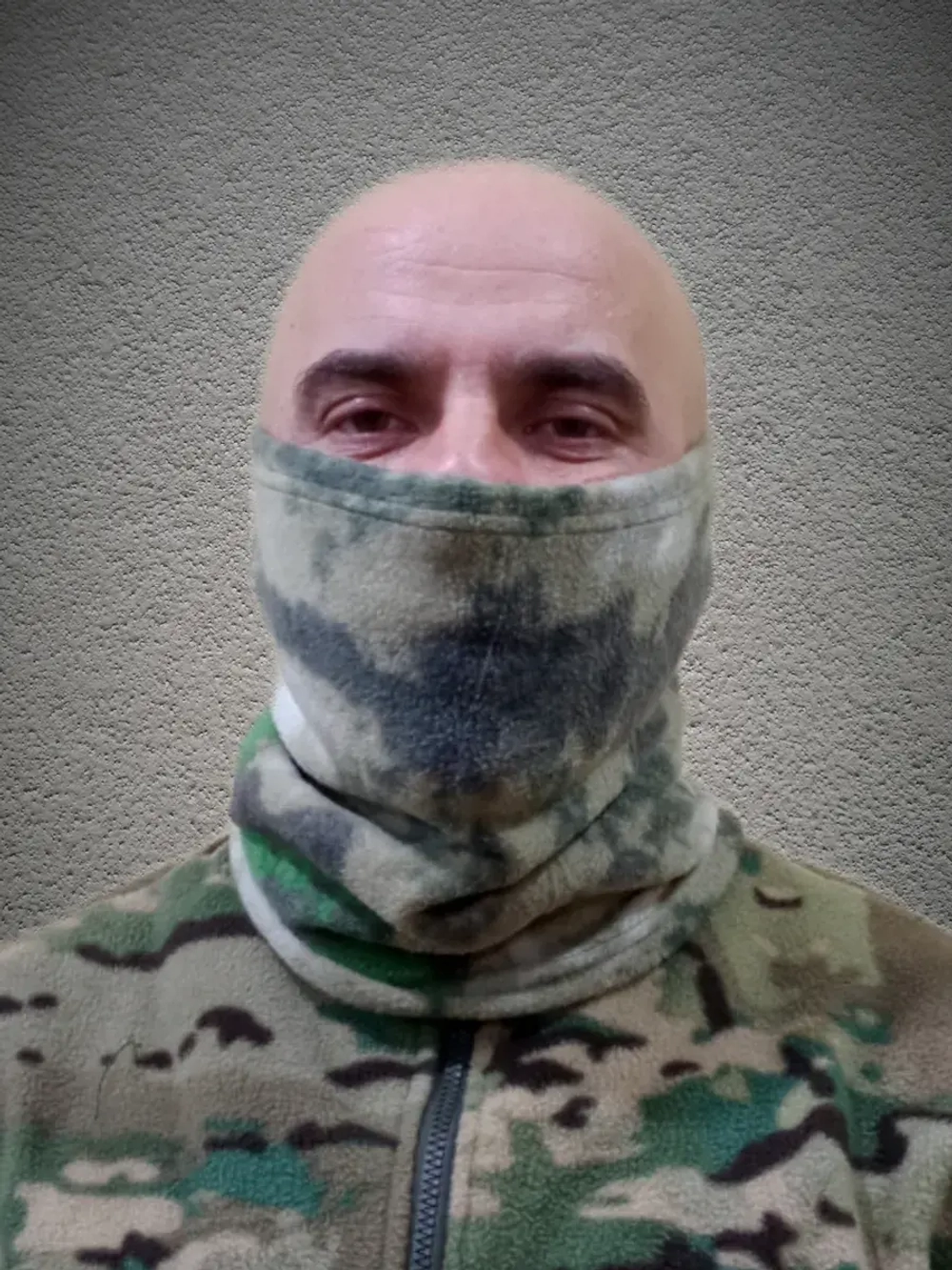 Бафф зимний тактический снуд флисовый мох