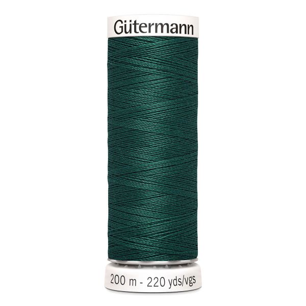 Нитки универсальные Gutermann Sew-all 100 (200 метров), 5 кат. | 869 глубокий сине-зеленый