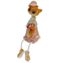 GAEM Набор из 2-х фигурок декоративных "Кот", L7 W6 H13 см