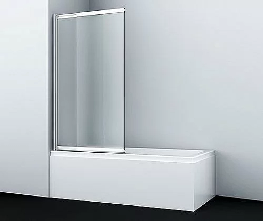 Шторка для ванной WasserKRAFT Main 41S02 Matt glass 100x140