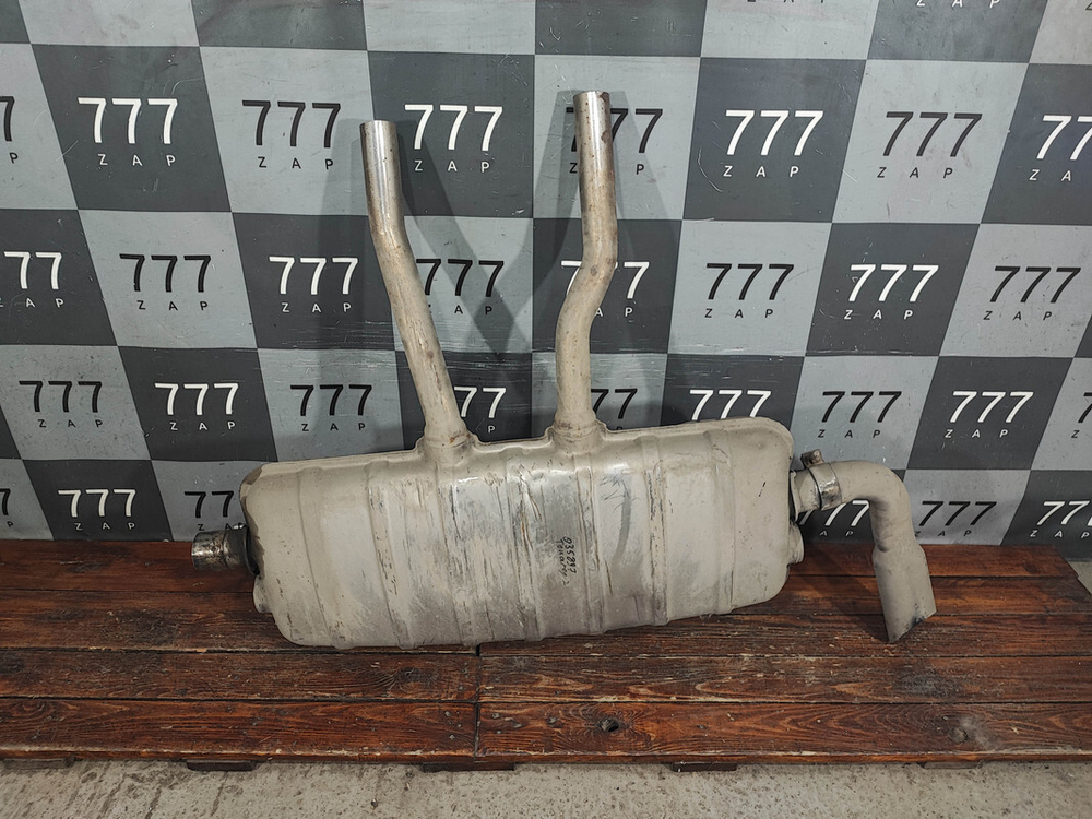 Глушитель Volkswagen Touareg 2 10-18 Б/У Оригинал 7P6253609