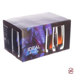 Набор стаканов для воды Bohemia 250мл (6 шт)