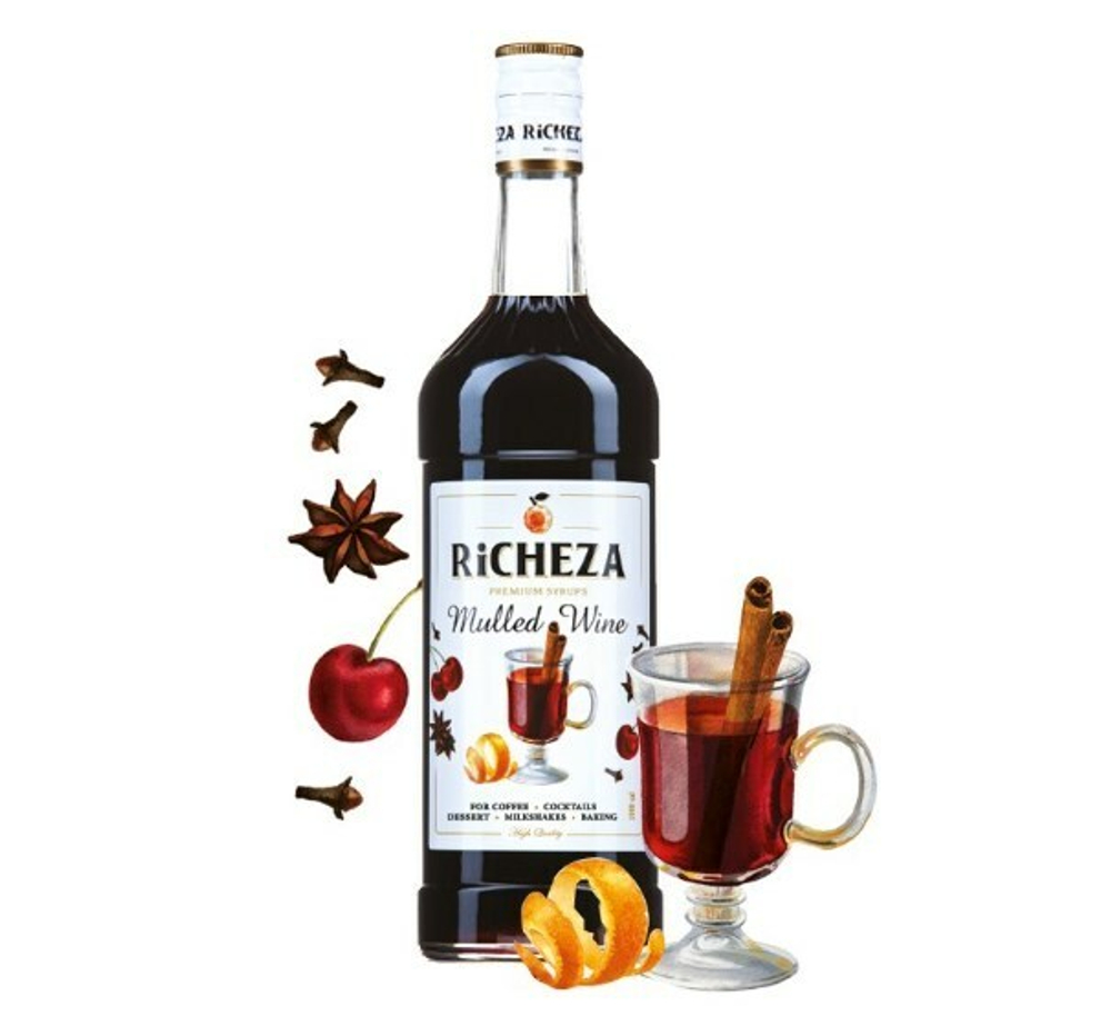 Сироп RICHEZA Глинтвейн стекло (1л)