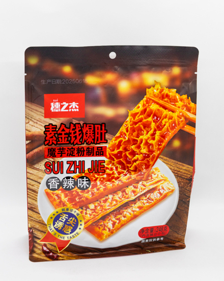 Закуска вегетарианская из жаренной лапши острая SUIZHIJIE