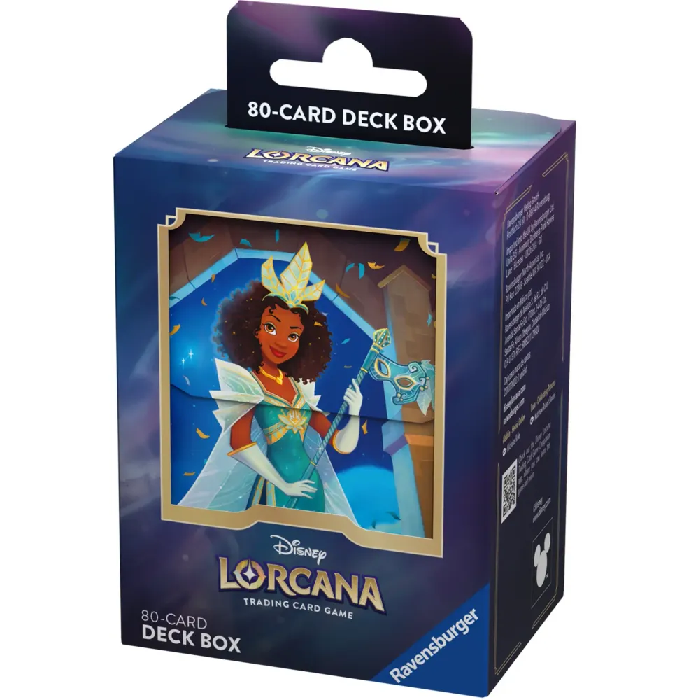 [Под заказ] Disney Lorcana: Shimmering Skies - Deck Box 80ct - Tiana