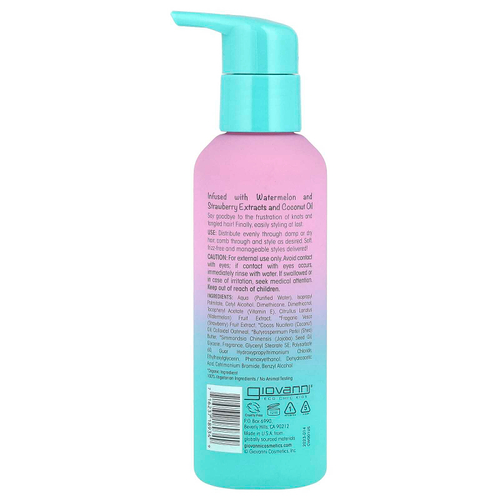 Giovanni, Eco Chic® Kids, несмываемый эликсир для кондиционирования и укладки, 133 мл (4,5 жидк. унц.)