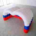 Надувная концертная сцена «Сердце России», 10,5×5×5,7 м