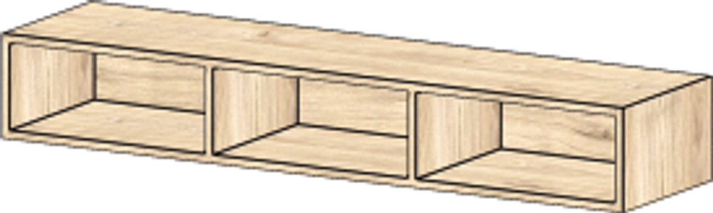 Модульная система "Мегаполис" графит софт