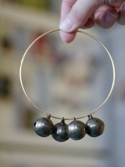 Набор металлических разъемных колец 8 см (3 шт)