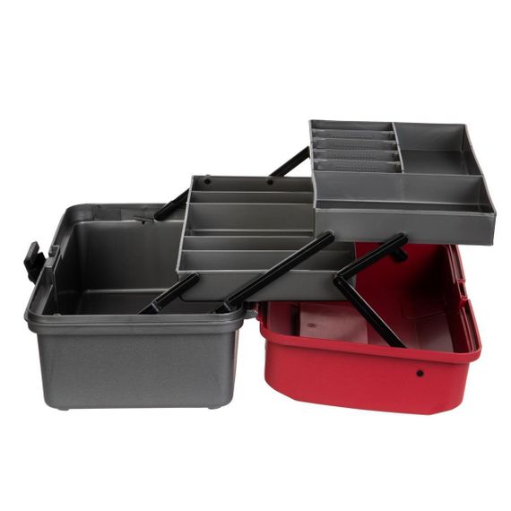 Ящик рыболова NISUS Fishing 2-tray двухполочный красный (N-FB-2-R)