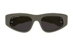 Balenciaga Irregular Shape Sunglasses Men"s Gray