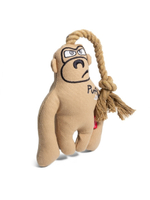 Игрушка для собак Обезьяна с пищалкой 31 см