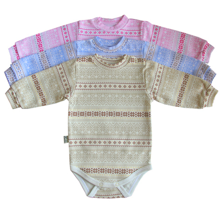 454 Боди " Снежные узоры"