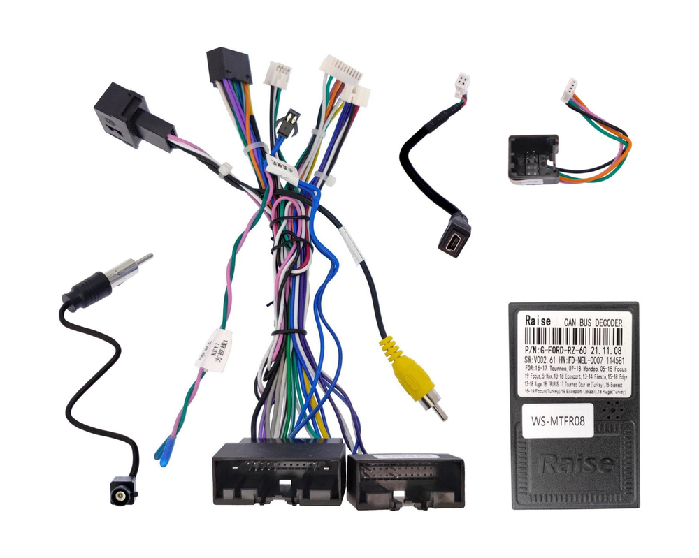 Комплект с разъёмами 12.3" Ford Focus 3 2011-2019 - Car-Smart LUX-FOC3