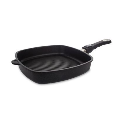 Сковорода гриль 26см AMT Gastroguss Frying Pans Titan