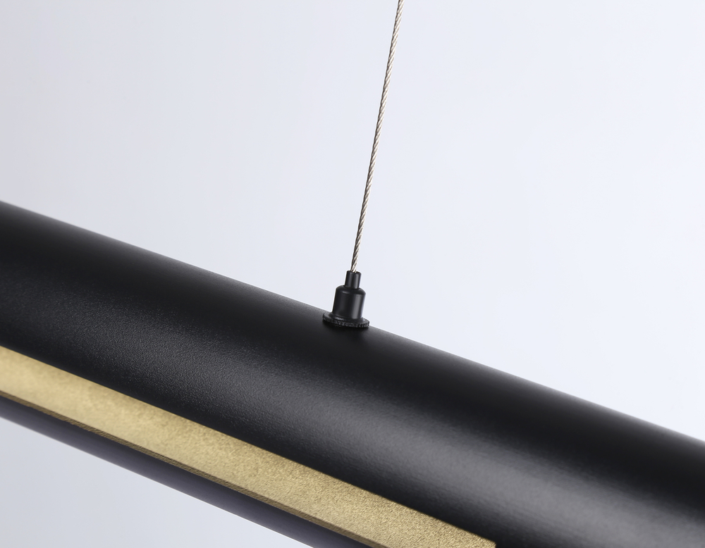 Светильник светодиодный подвесной TN71337 BK черный LED 10W 4200K 945*60*1060