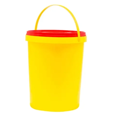 Бак для утилизации медицинских отходов Инновация класс Б 6 л желтый