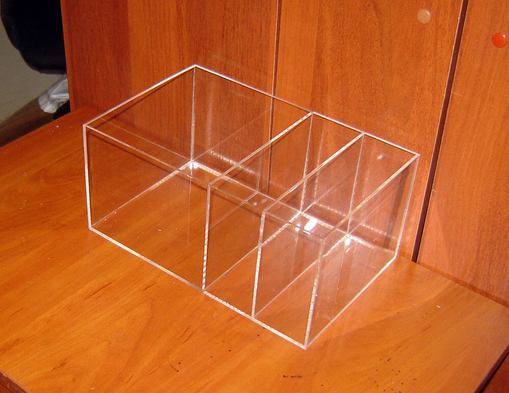 Контейнер накопитель для колготок 190х300х140 мм 3 отделения