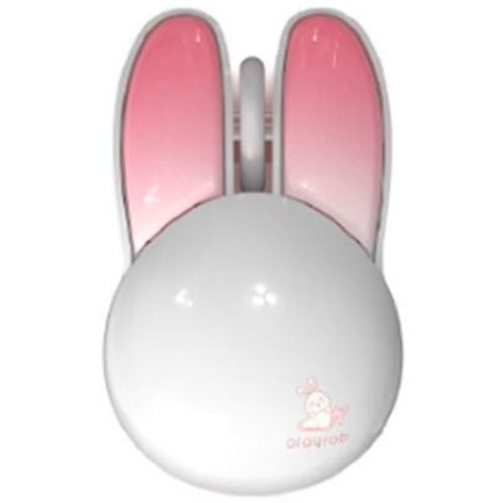 Беспроводная мышь Mofii M6DM 2.4G wireless+bluetooth dualmode mouse  зая pink white