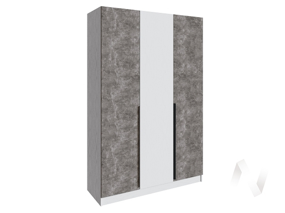 Шкаф Мадрид 1;5 без зеркала (белый/ателье светлое)