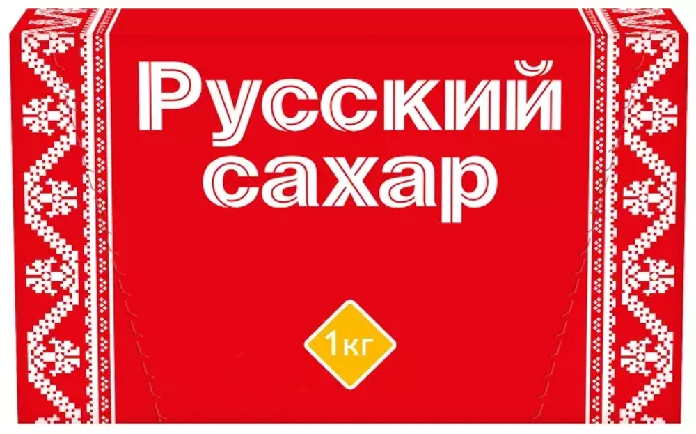 Сахар "Русский сахар" белый кусковой 1кг