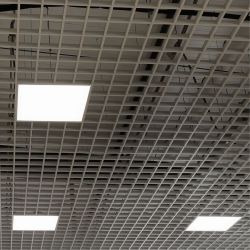 ULP-6060 40W-4000К IP40 GRILYATO OPAL WHITE Светильник светодиодный потолочный встраиваемый. Белый свет 4000K. 4600Лм. 588X588x40мм. Корпус белый. В комплекте с и-п. ТМ Uniel