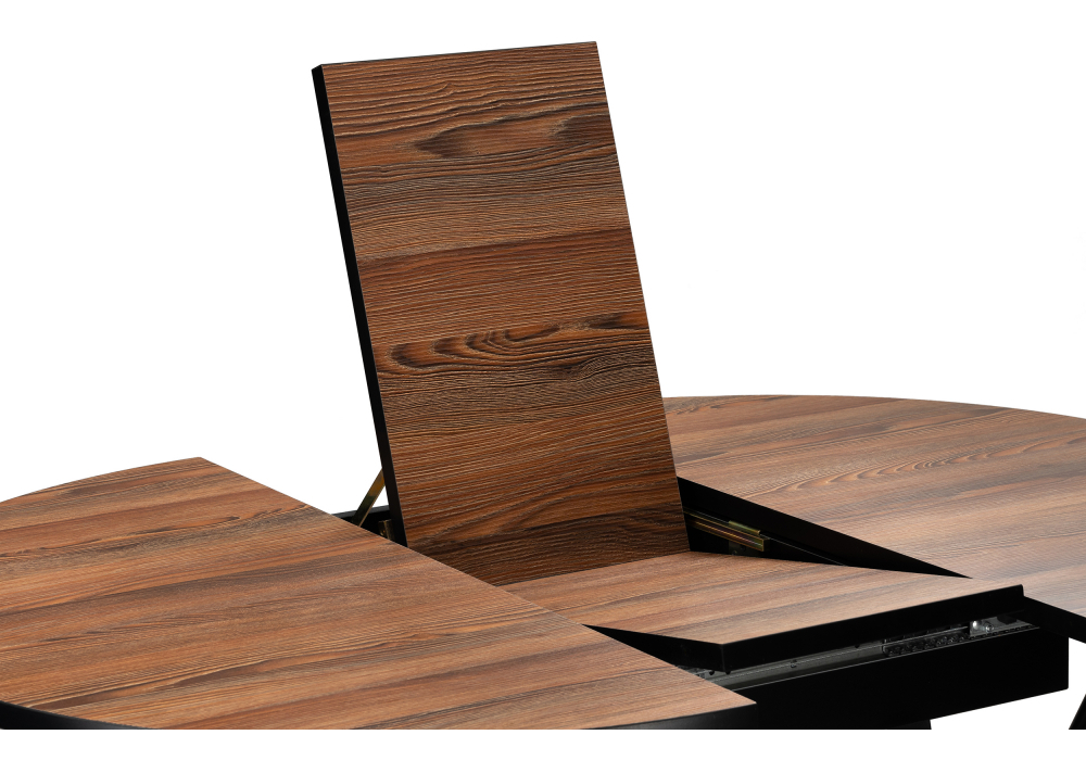 Стол деревянный Woodville Регна дерево, черный