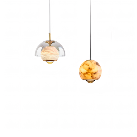 Pendant design lamp Henneke Marble