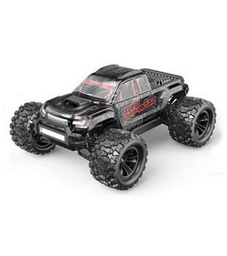 Радиоуправляемый монстр MJX Hyper Go 10208 (черный) Brushless 4WD 2.4G LED 1/10, без ЗУ и акб