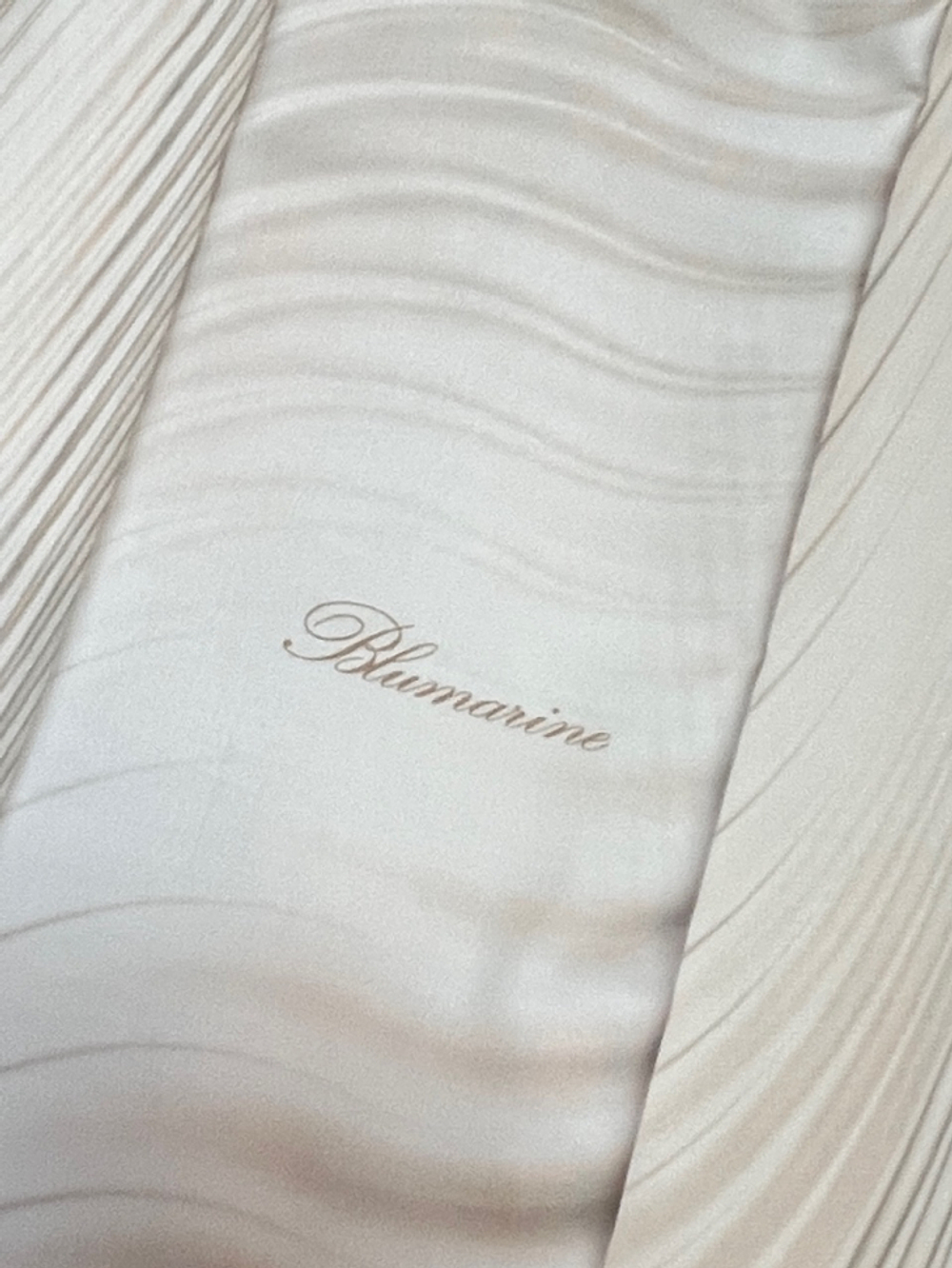 Постельное белье 2 спальное евро макси Blumarine Romantic бежевое