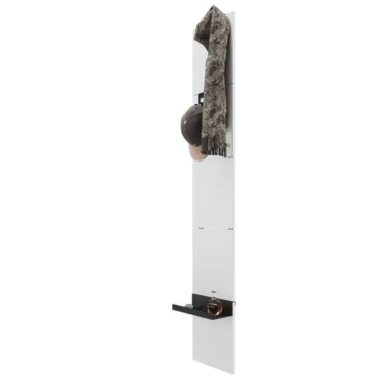 Вешалка Stripe L (белый, черный)