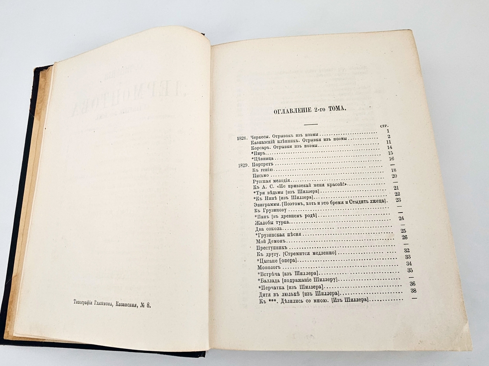 "Сочинения М.Ю. Лермонтова". М.Ю. Лермонтов. 1889 г.
