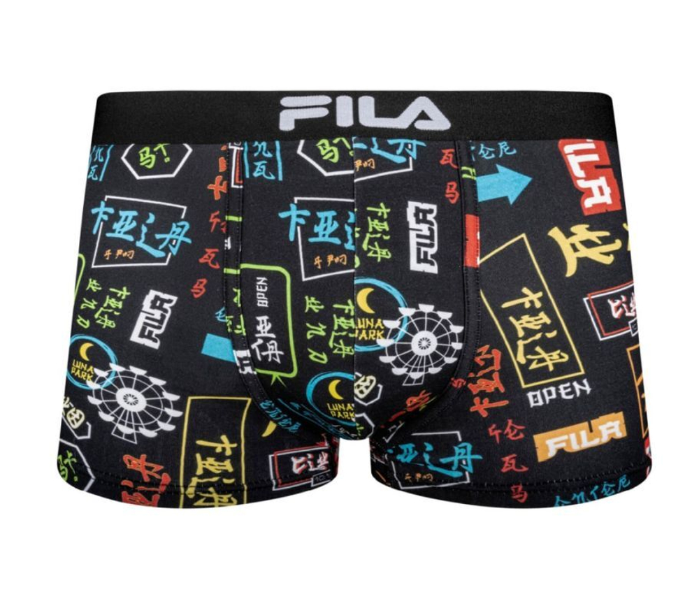 Боксерки теннисные Fila Boxer Elastic Logo 1P - black