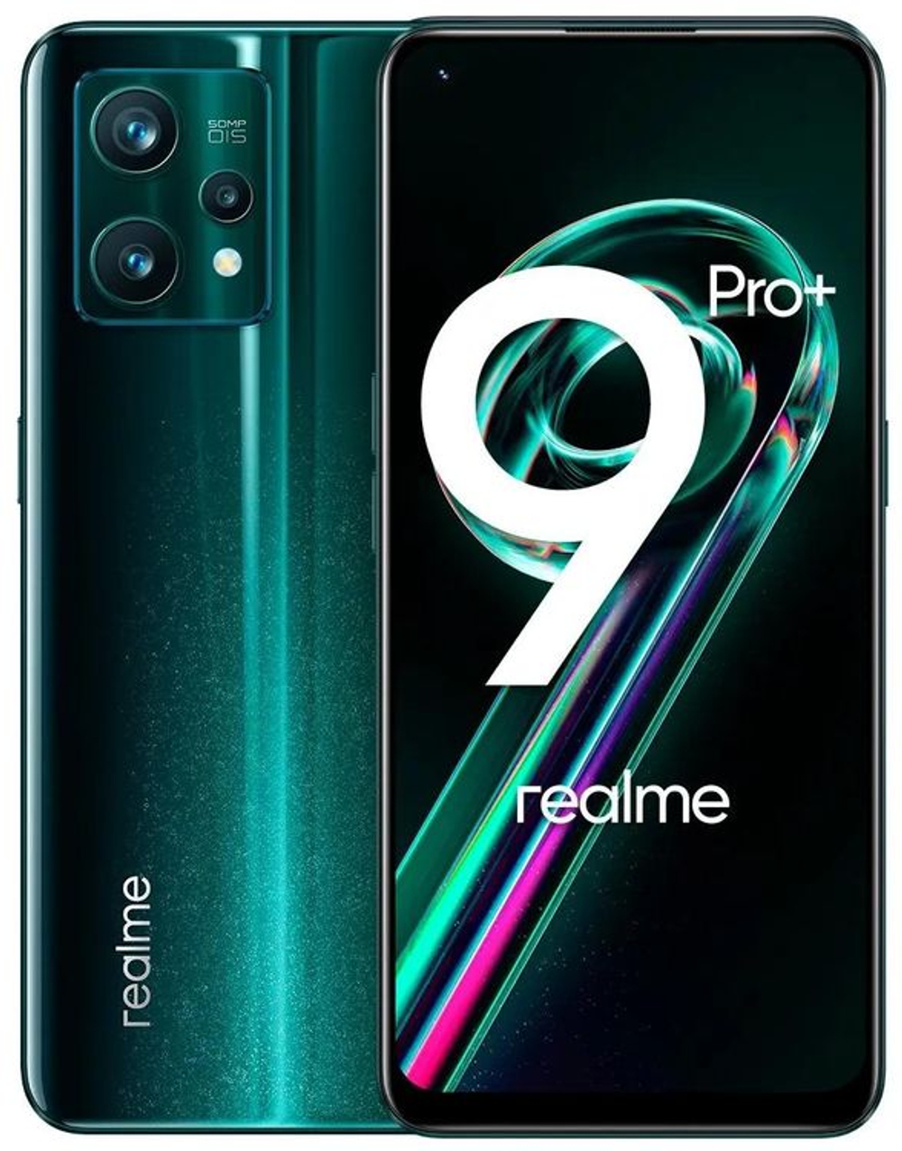 Смартфон REALME 9 Pro+ 5G 8/256Gb,  RMX3393,  зеленый(Б/У)