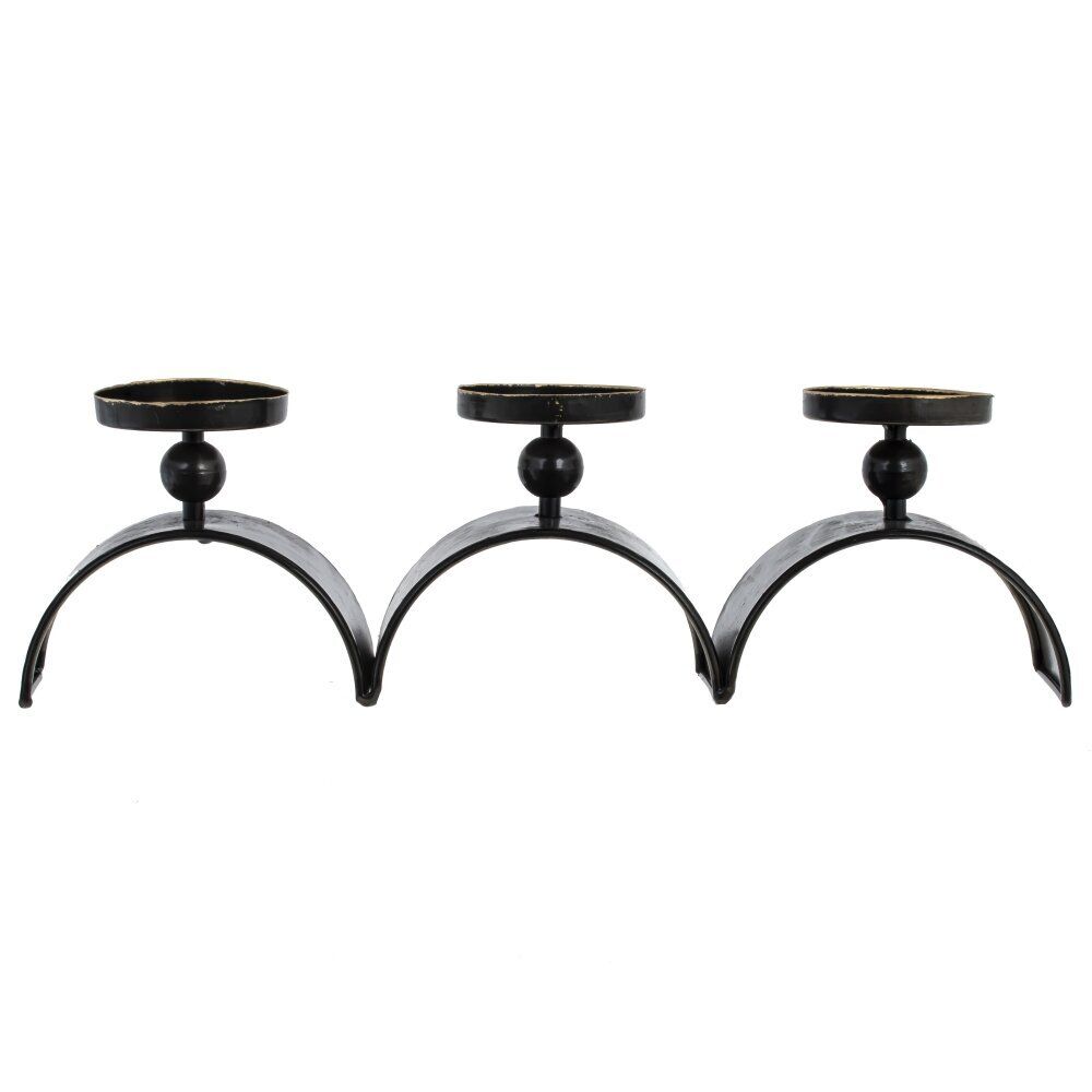 GAEM Подсвечник, L46 W9 H14 см