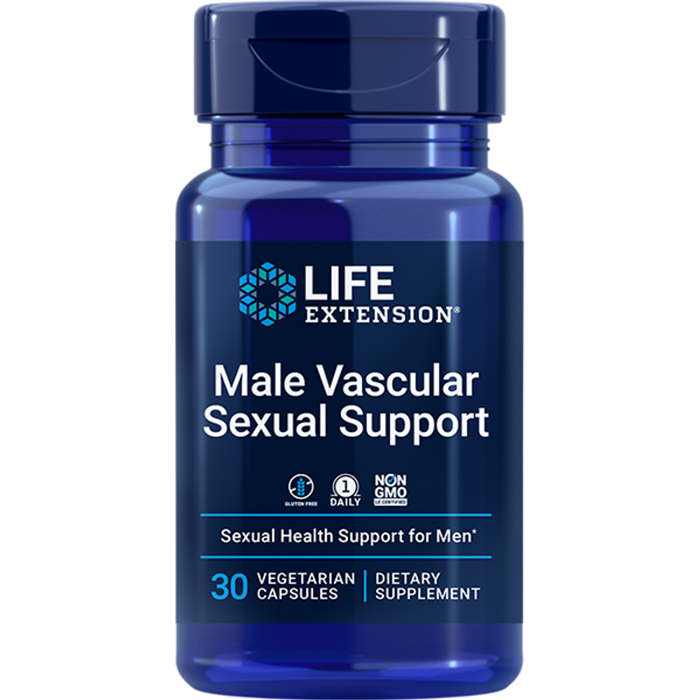 Male Vascular Sexual Support 30 капсул Life Extension