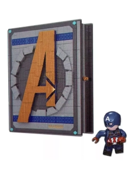 Конструктор Книга Мстителей 1696 деталей 3302