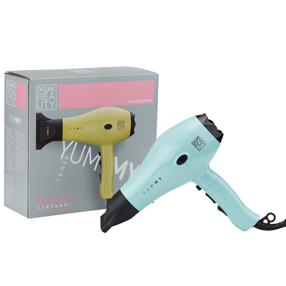 Фен для волос 2000Вт Dewal Beauty YumMy HD1000-Aqua