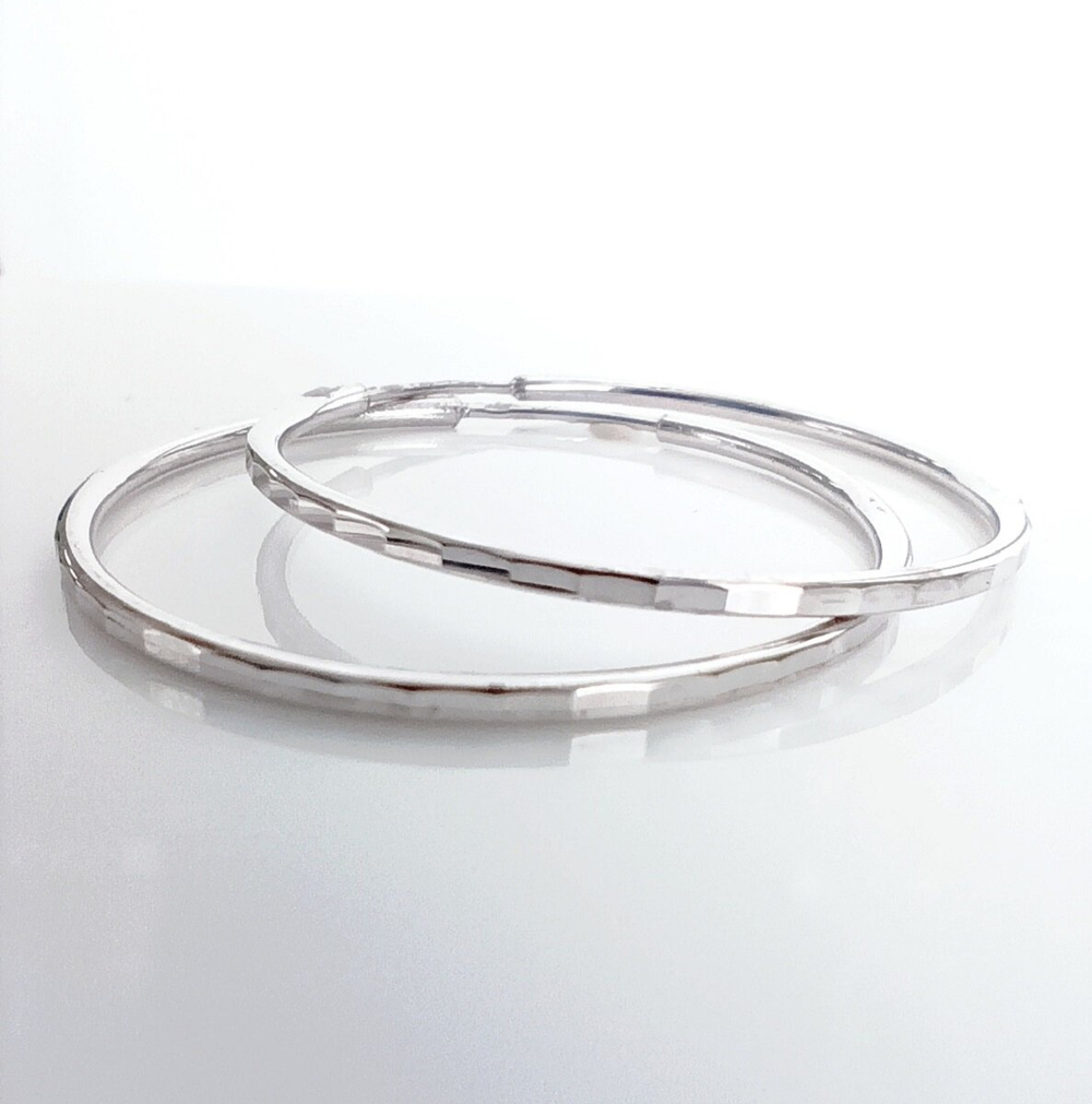 Серьги конго Эстерелла, серебро 925*, родирование/Ф