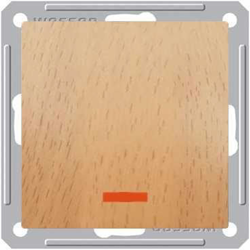 Переключатель одноклавишный проходной бук Schneider Electric