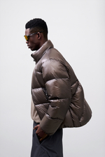 Куртка Nothomme Blue Ultra-Lightweight Water-Repellent Down Jacket "Dark Gray"